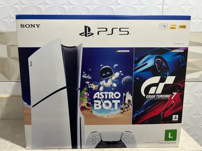 Ps5 slim 1tb mídia física 