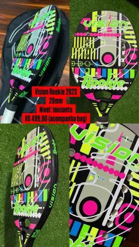 Raquete Beach tennis (acompanha bolsa)