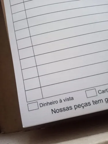 Blocos de pedido Personalizado
