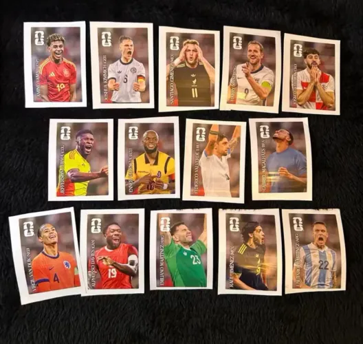 Figurinhas da copa coca cola (envio)