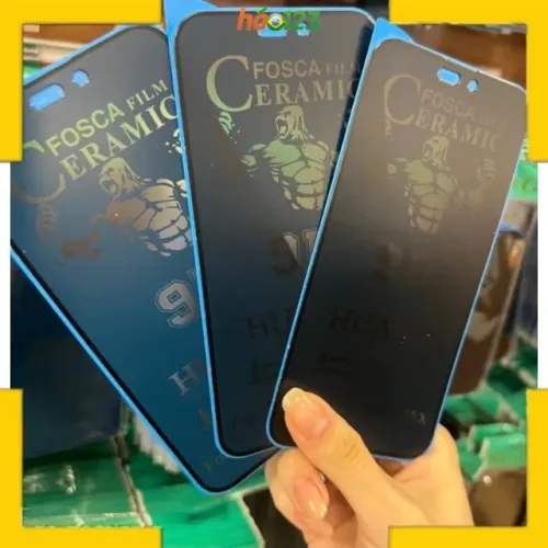 Película Cerâmica Fosca Premium para iPhone.