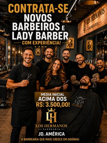 Oportunidade para profissionais Barbeiros e Barbeiras !