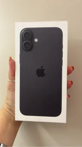 IPHONE 16 128GB PRETO LACRADO!!! UM ANO DE GARANTIA PELA APPLE!!!