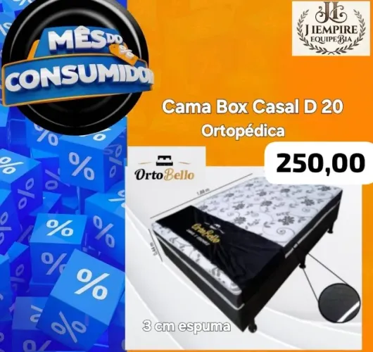 Cama box ortobello casal 