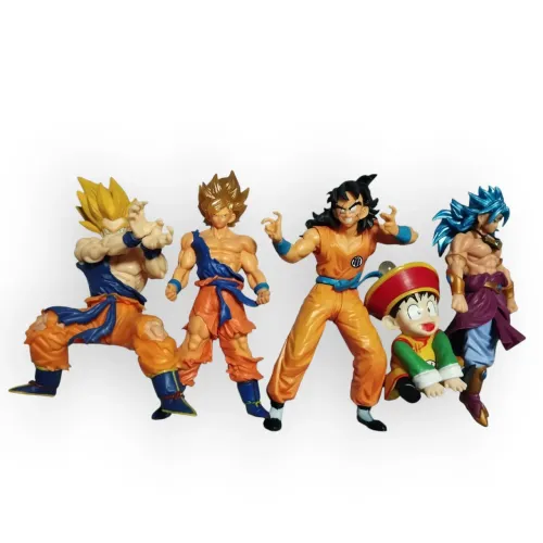 Lote 5 personagens Dragon ball