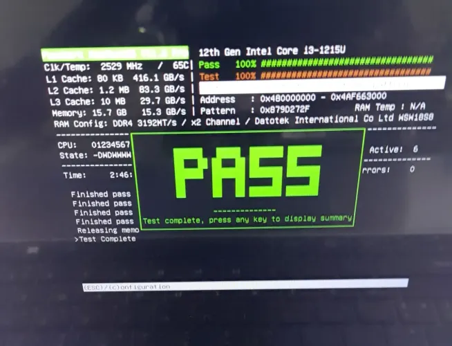 Adata OEM memória DDR4 8Gb 3200. Envio correios apenas.