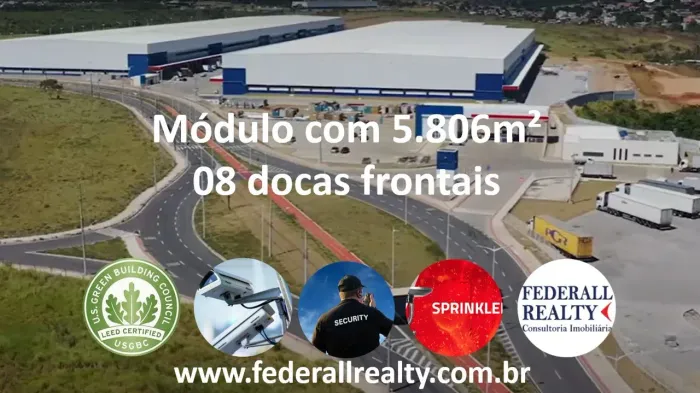 Aluguel de galpão em condomínio fechado em Resende, Rio de Janeiro