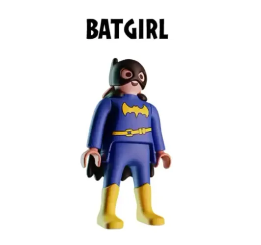Batgirl - coleção kinder ovo DC - playmobil