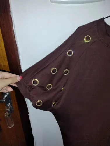 Blusa marrom 