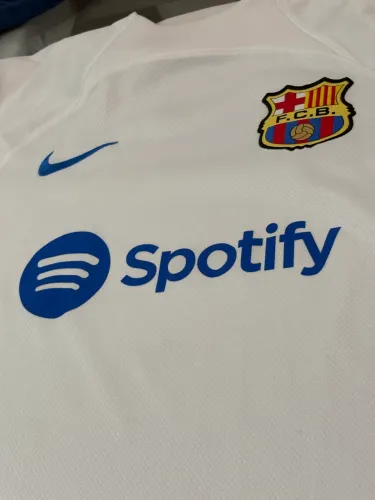 Camiseta Barcelona Branca Oficial Nike
