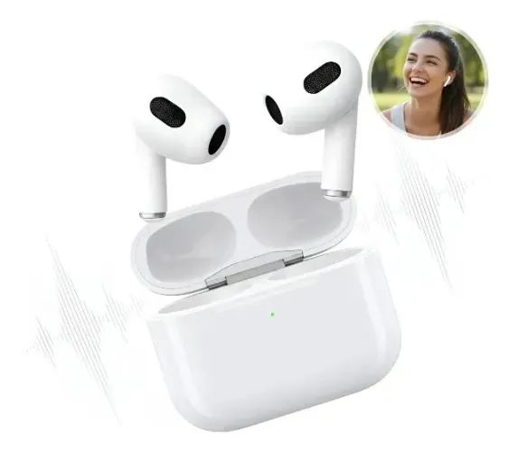 Fone Bluetooth i12 TWS Sem Fio Touch Com Estojo Branco