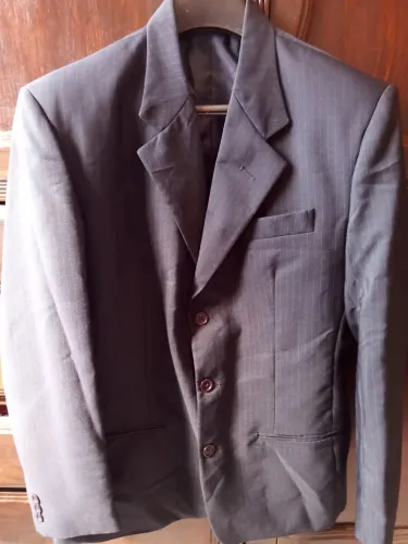 Paletó Masculino - Preto CIA do Terno 48 