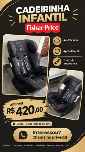Cadeira bebê conforto