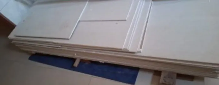 Chapas de gesso