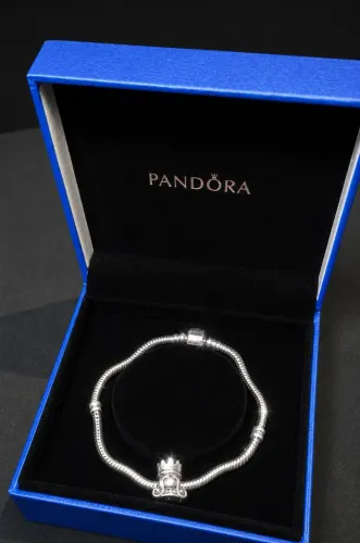 Pulseira Bracelete Prata 925 tipo Pandora