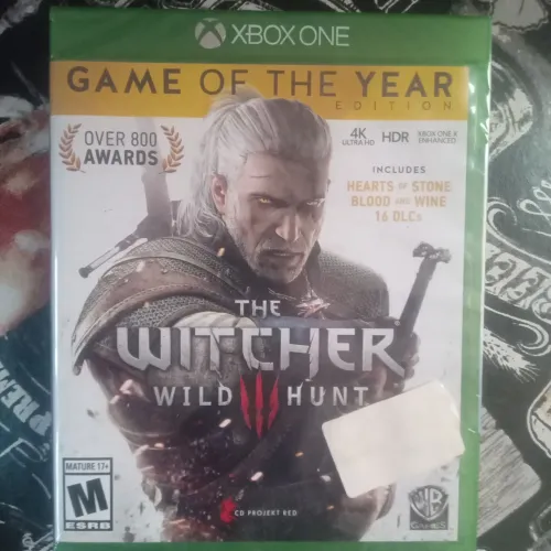 JOGO XBOX ONE WITCHER 3 NOVO LACRADO