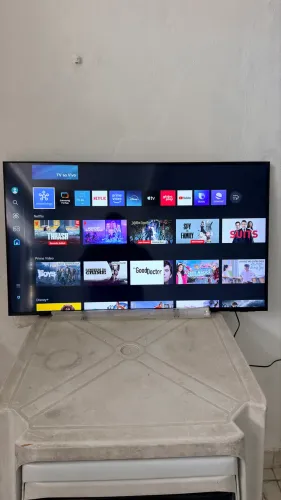 TV SMART SAMSUNG 4K 50 POLEGADAS MODELO TUDO EM 1