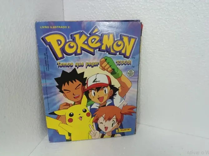 Álbum De Figurinhas Pokémon (2) Temos Que Pegar Todos (Incompleto) Regular Estado
