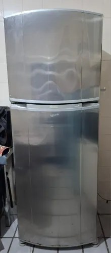 Geladeira Consul Frost Free Duplex 437L Inox (CRM50AR) - **Com Defeito / Para Reparo**