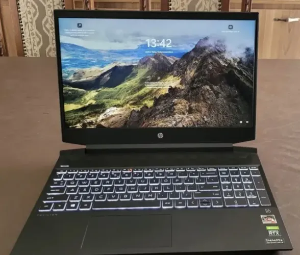 Notebook Gamer Hp Pavilion 144hz, Ryzen 7-5800h, 16gb Ram