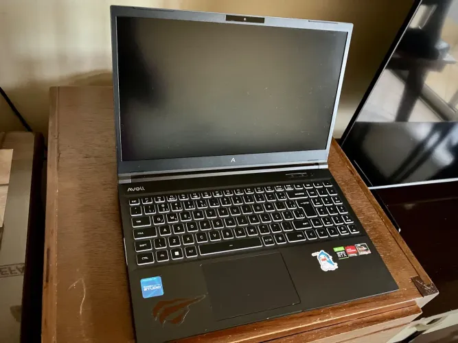 Sucata Notebook Gamer Avell STORM 350r - RTX 3050 - Para Retirada de Peças