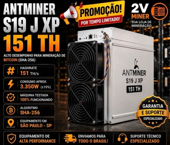 ANTMINER S19 J XP 151 TH