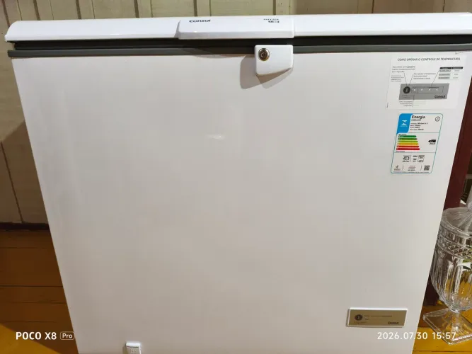 Freezer Consul 309 L excelente oportunidade