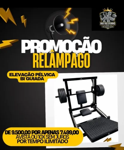 Elevação pélvica barra guiada 