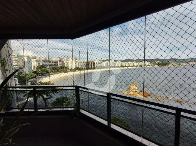 Apartamento com 4 quartos, vista mar, 280 m² por R$ 3.395.001 - Icaraí - Niterói/RJ