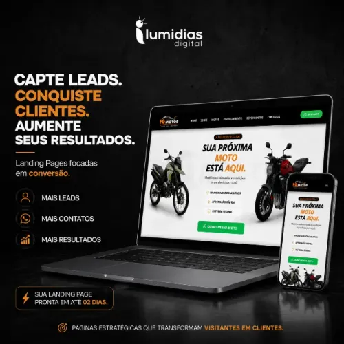 Landing Pages e Sites para sua Empresa Vender Mais