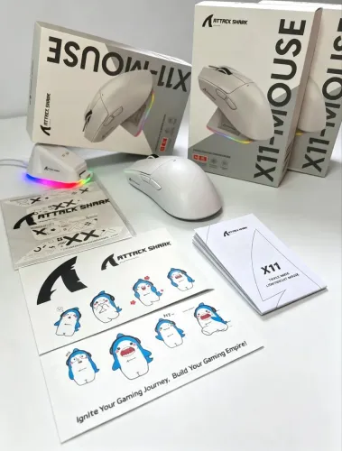 Mouse Attack Shark X11 novos/lacrados