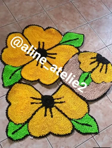 Tapetes Kit para Banheiro