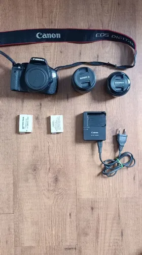 Canon T3i + 2 Lentes + 2 Baterias ? Kit Completo