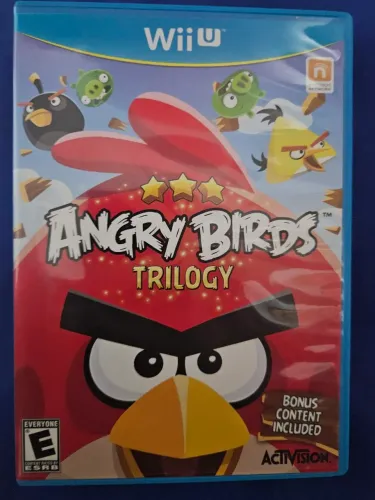 Jogo Wii-U Angry Birds Trilogia