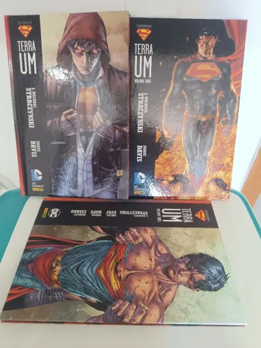 HQ Superman Terra Um - 3 Volumes
