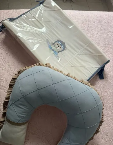 Trocador e almofada de amamentação 