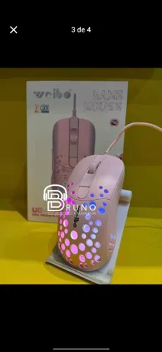 Mouse gamer weibo rosa