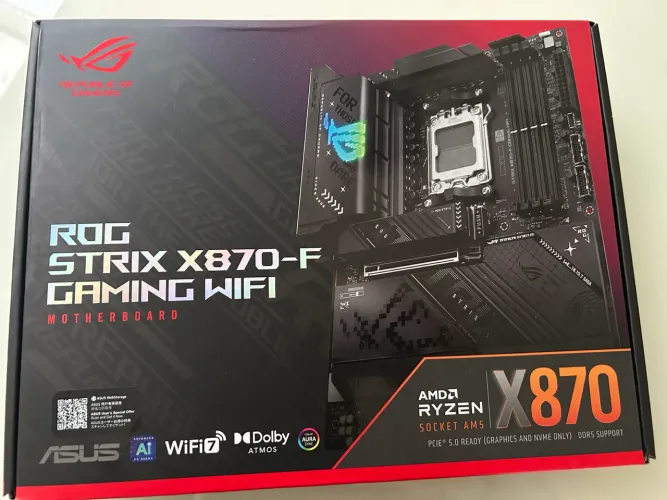Placa mãe asus rog strix x870-f