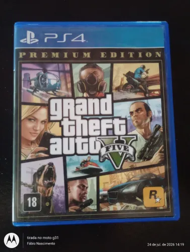 Cd original Ps4 GTA V FIVE