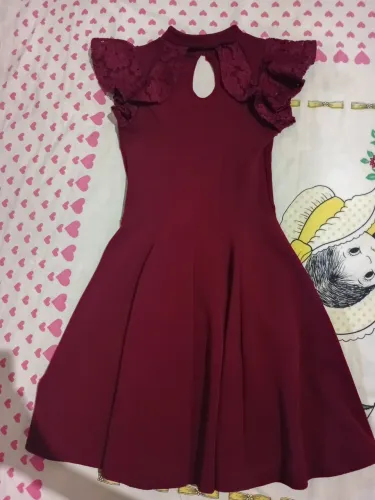 Vestido marsala lindo, TAM: P