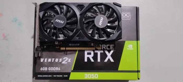 RTX 3050 6GB MSI Ventus 2X OC Edition