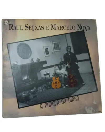 Disco de Vinil LP Raúl Seixas e Marcelo Nova "Panela do Diabo"