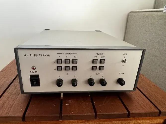 Filtro de medição de áudio A.B.O. Multi Filter-3A - Japão