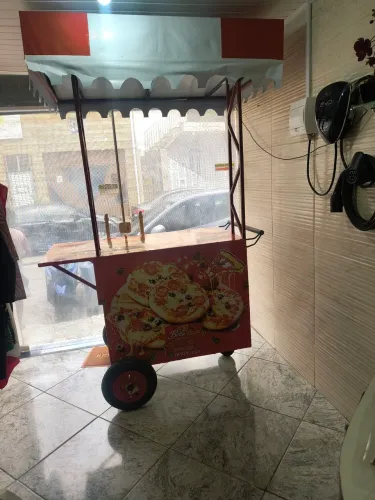 Carrinho de pizza 