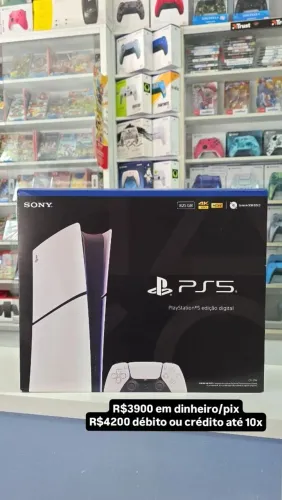 Play 5 Digital Edition lacrado nota fiscal