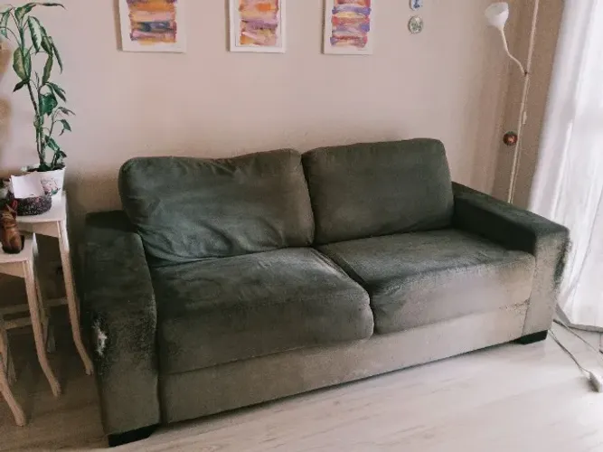 Sofá de 2 lugares para doação 