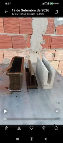FORMA PARA CANALHETAS.  09X39X19