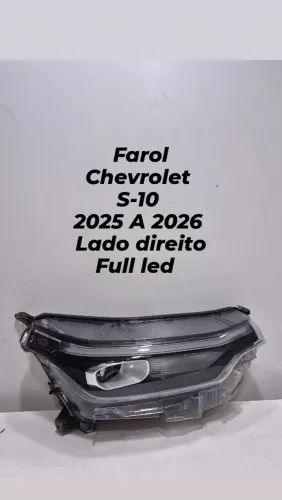 Farol chevrolet S-10 2025 A 2026 lado direito original 