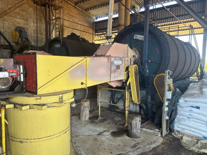 Secador de café rotativo Palini Alves 15000 litros