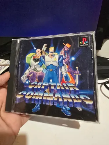Captain Commando - Playstation 1 - Original JP - Colecionador